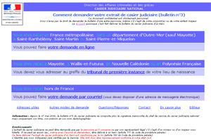 Tlservice permettant de demander son casier judiciaire en ligne (b3)