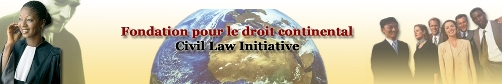 Logo de la Fondation pour le droit continental