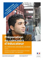 Affiche pr�paration au concours d'�ducateur