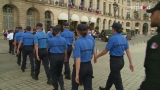 Dfil du 14 juillet : accueil des personnels pnitentiaires  la Chancellerie