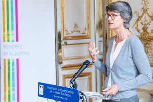 Valérie SAGANT, directrice de la Mission de recherche Droit et Justice. ©MJ/Dicom/Joachim Bertrand